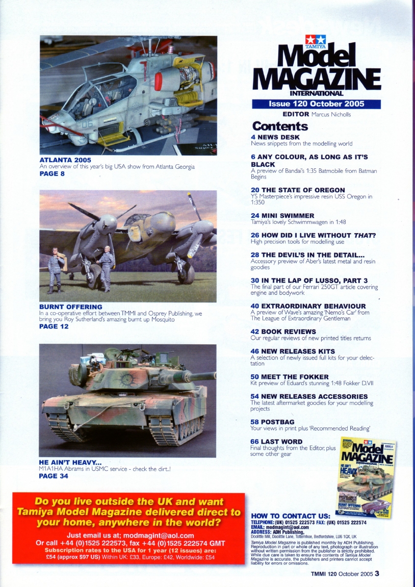 Tamiya Model Magazine 120 (2005-10)